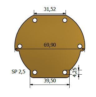 COPERCHIO ST.135-136-137-138-139