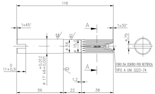 ALBERO POMPA ST 145