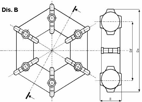 GIUNTO ELAST.6 FORI D.181 CF132