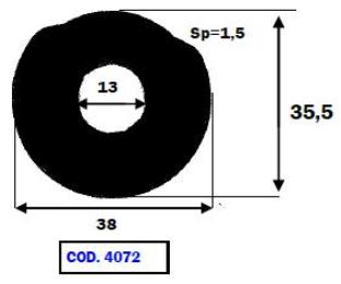 ANELLO RAS.ST 105 38x13x1.5