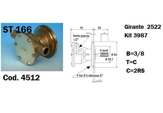 POMPA ST 166