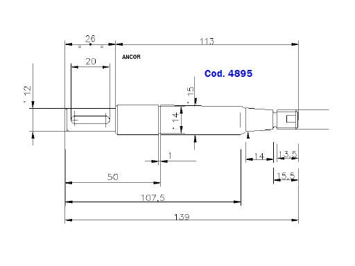 ALBERO POMPA ST 210