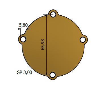 COPERCHIO POMPA VL 841609