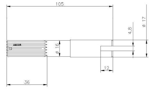 ST 160/T PUMP SHAFT