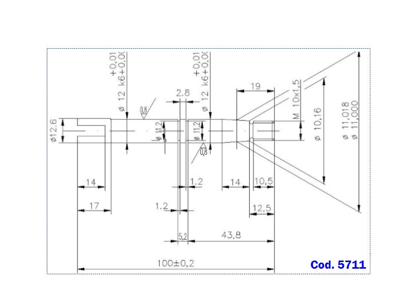 ST 323 PUMP SHAFT