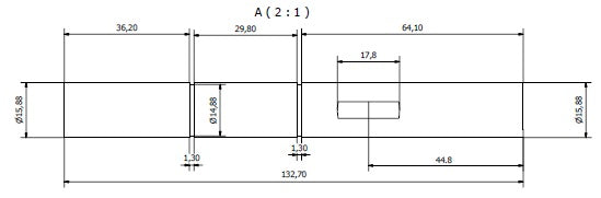 PUMP SHAFT SW 11744