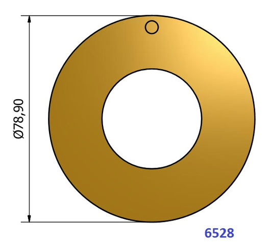 ANELLO RASAM 79x38x3 PERNO 5 MM