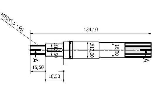 ALBERO POMPA ST 253