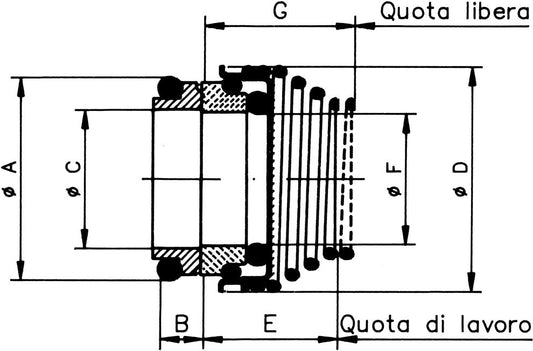 TENUTA MECC. 12.7x31.8x25  1/2 P